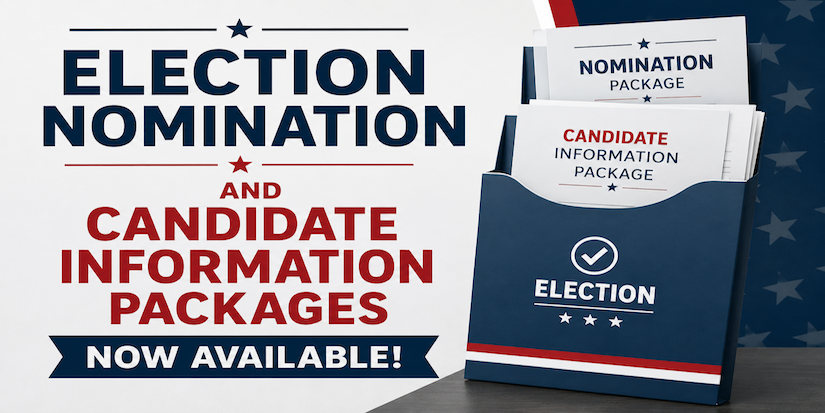 News release: Election nomination and candidate information packages now available